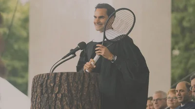Roger Federer at Dartmouth